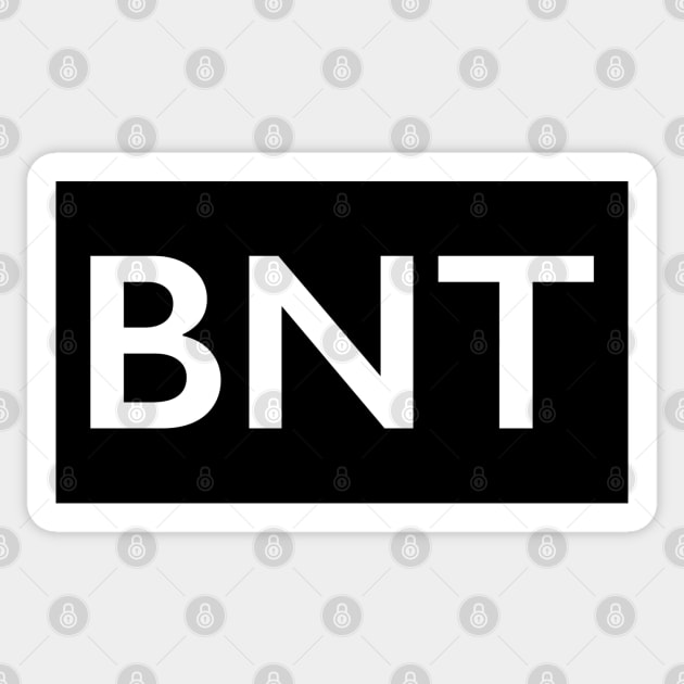 BNT Sticker by StickSicky